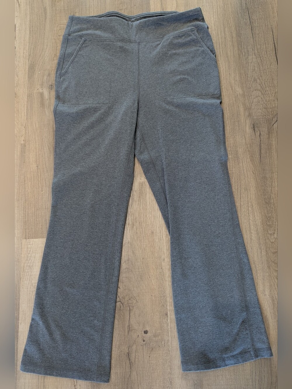 Northern Reflections Charcoal Gray Wide-Leg Lounge Pants - Picture 2 of 6